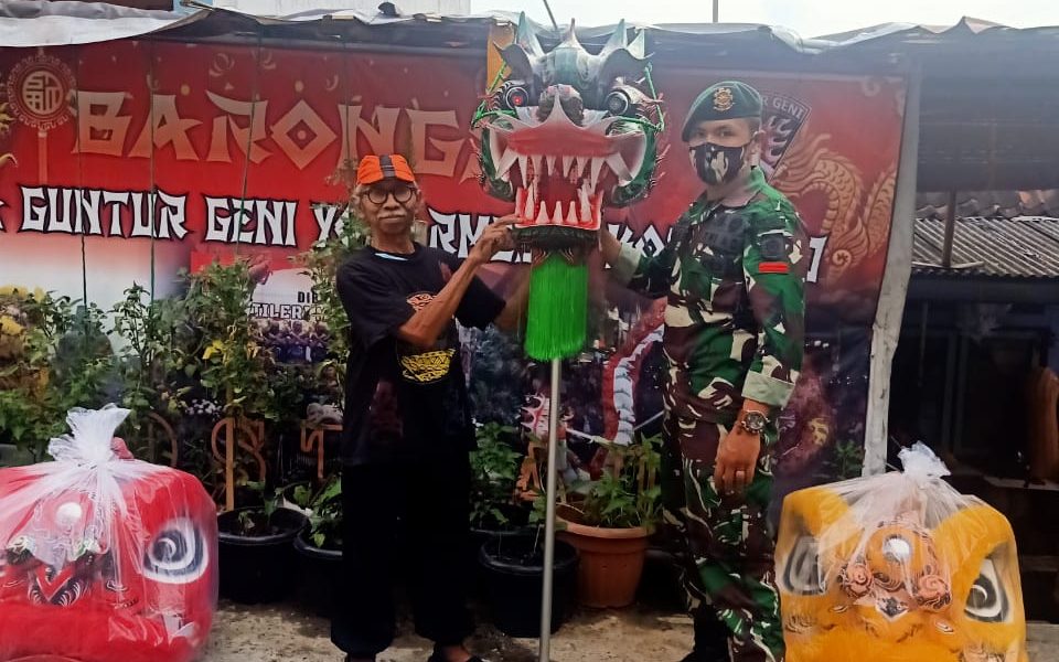 Terima Bantuan Barongsai Dari Sanggar Akabonchu Perkuat Barongsai Naga